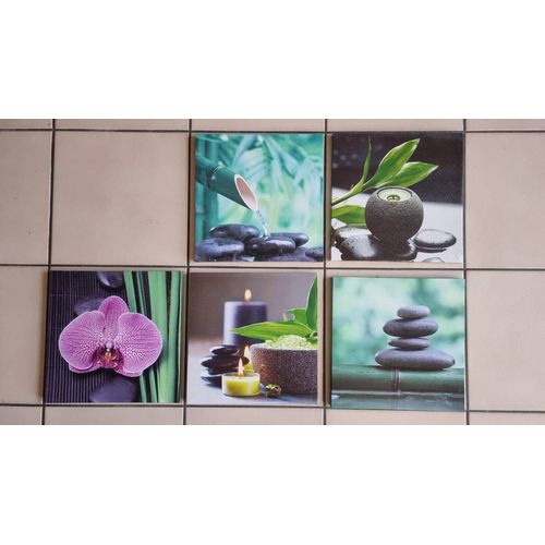 Lot de tableaux ambiance zen