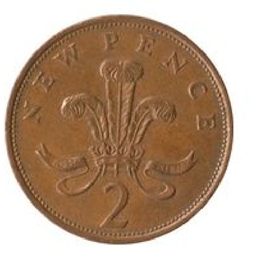 Pièce 2 New Pence Royaume-Uni Elizabeth Il - 1971