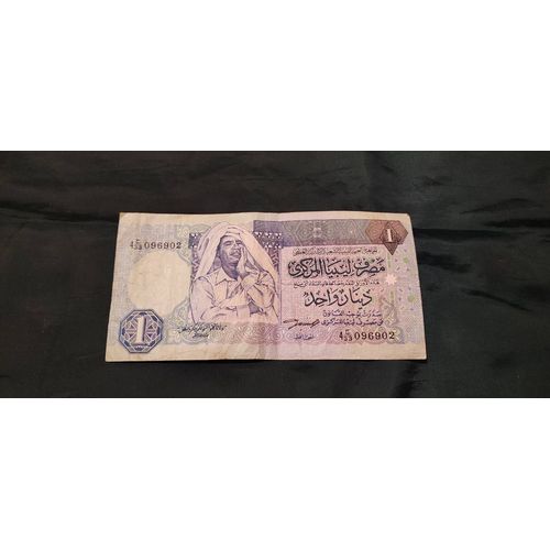 Billet De 1 Dinar Libyen