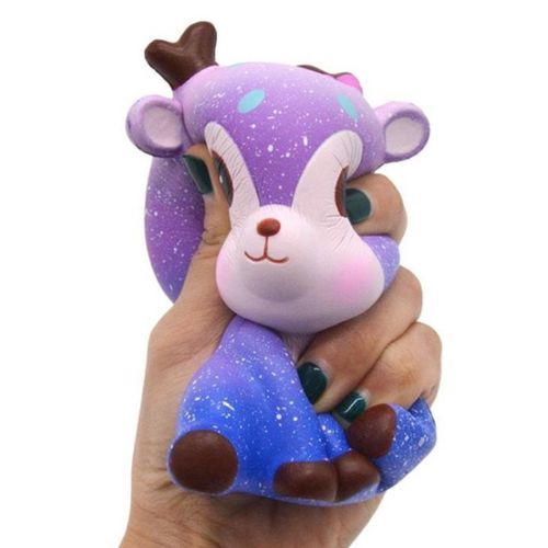 Jumbo Squishy Kawaii Licorne Cheval Mange Un Gâteau