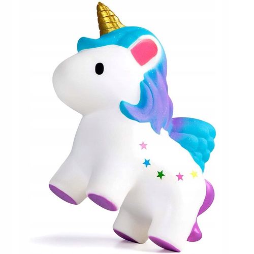 Jumbo Squishy Kawaii Licorne Cheval Mange Un Gâteau