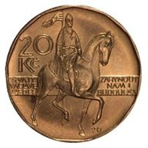 Pièce 20 Korun Rèpublique Tchèque - 1993