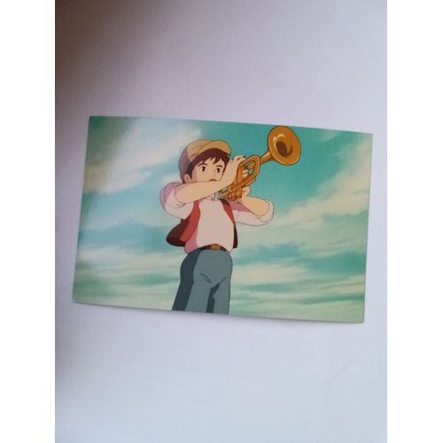 Carte Postale Le Château Dans Le Ciel 14 X 9,5cm Studio Ghibli Miyazaki Cinéma Animé