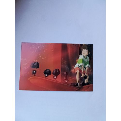 Carte Postale Le Voyage De Chihiro 14 X 9,5cm Studio Ghibli Miyazaki Cinéma Animé