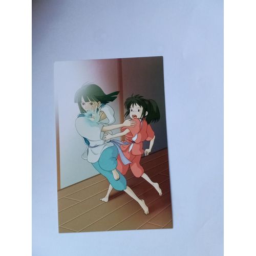 Carte Postale Le Voyage De Chihiro 14 X 9,5cm Studio Ghibli Miyazaki Cinéma Animé