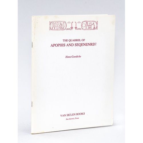 The Quarrel Of Apophis And Seqenenrec
