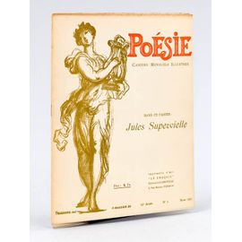 Poésie. Cahiers Mensuels Illustrés. 10e Année N° 3 - Mars 1931 [ Dans Ce Cahier : ] Jules Supervielle. Poèmes De Jules Supervielle ; Paul Voyle ; Oct