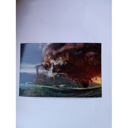 Carte Postale Le Château Ambulant 14 X 9,5cm Studio Ghibli Miyazaki Cinéma Animé
