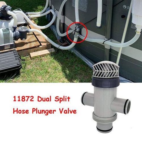 Vanne plongeuse de rechange à double fente Intex pour piscines hors sol - Numéro de pièce 11872