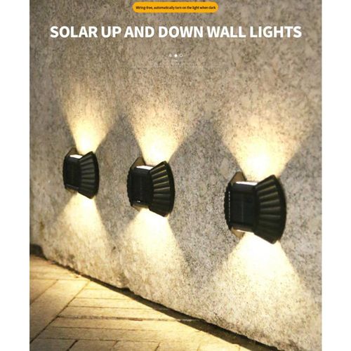 Applique Murale Solaire À Haute Efficacité Avec Options Led Et Contrôle Intelligent