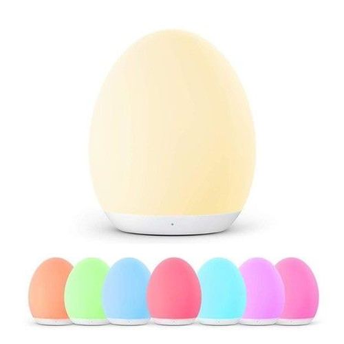 Veilleuse Pour Bébé Avec 8 Modes De Changement De Couleur Et Fonction De Gradation