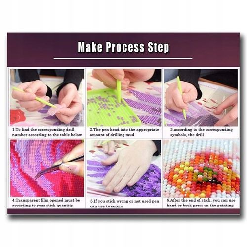 Diy Diamant Peinture Ange Fille P