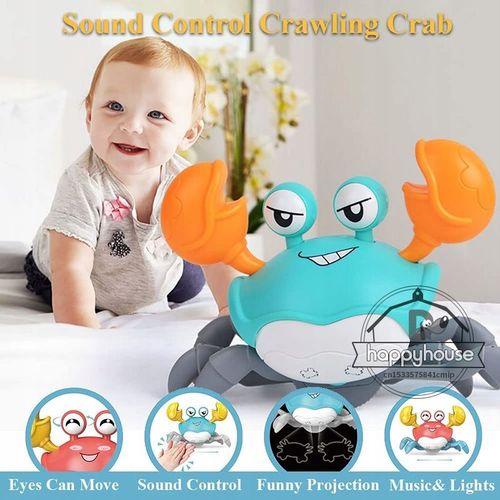 Jouets Pour Bébé Crabe Rampant Avec Projection De Musique