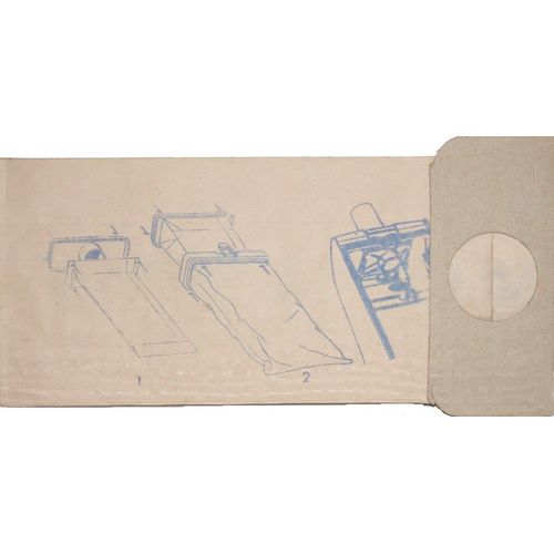LOT DE  12 SACS   POUR ASPIRATEUR 600 MOULINEX