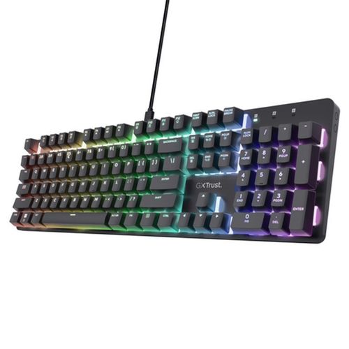 Trust GXT 871 Zora tastiera Gaming USB Italiano Nero