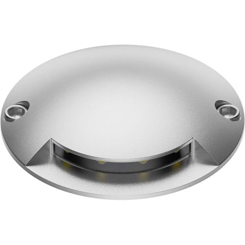 Lampe De Sol Led, Marquage De Chemin Bunda Pour L'extérieur, Ip67, Aluminium, Rond, 70mm Ø, Blanc Froid, Lampe De Sol En Saillie, Lampe De Sol En Saillie, Lampe De Sol, Lampe Extérieure,.[G352]