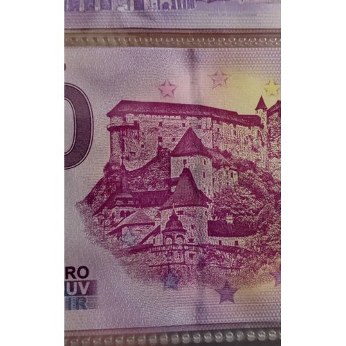 Billet Touristique Euro Souvenir Oravsky Hrad