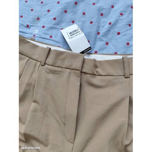 Pantalon À Pince Mango