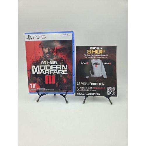 Jeu Playstation 5 Call Of Duty Modern Warfare Iii (3) En Boite, Complet (Boite Fr)