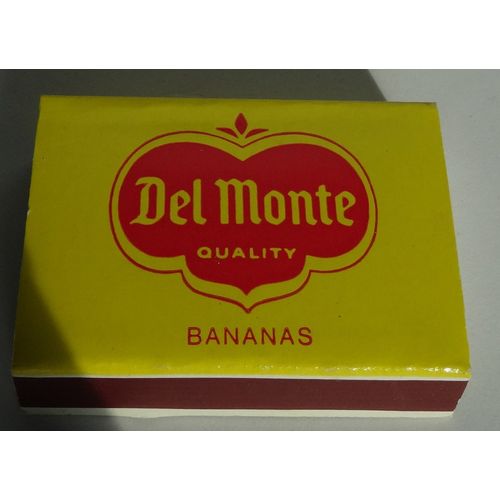 Boite D'allumettes Del Monte Bananas