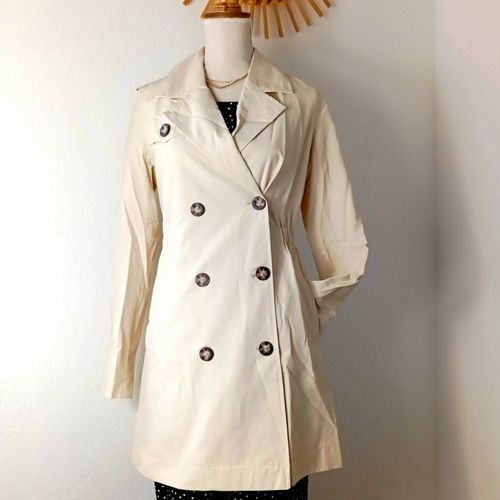 Trench Coat Femme Taille S Marque Pimkie. Couleur Beige Clair. Neuf Avec Étiquette