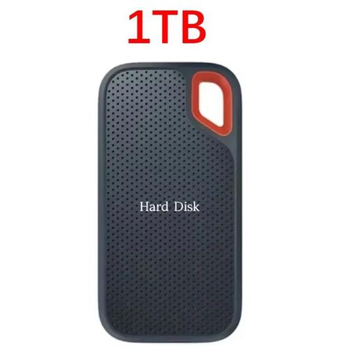 Disque dur externe portable, disque SSD, USB 3.1, haute vitesse, ordinateur portable, PC, Mac--1TB