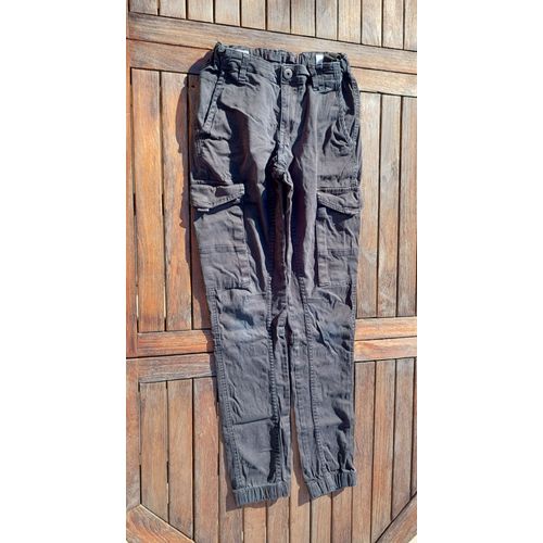 Pantalon Cargo Slim Garçon 14 Ans Marque Jack & Jones Couleur Noir