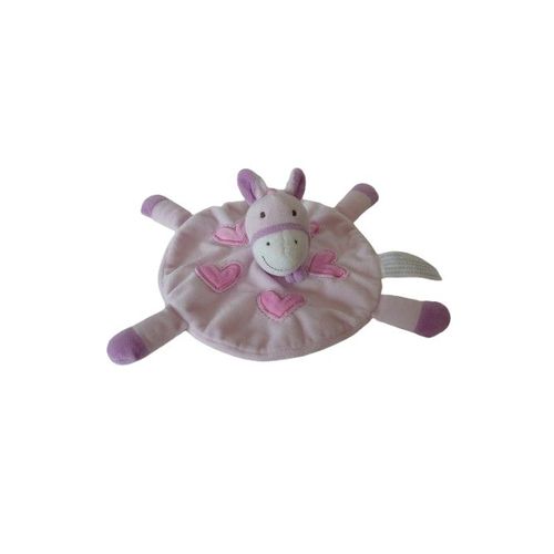 Doudou Cheval Plat Rose Comme Neuf Kimbaloo La Halle