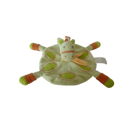 Doudou Cheval Plat Vert Parfait État Kimbaloo La Halle