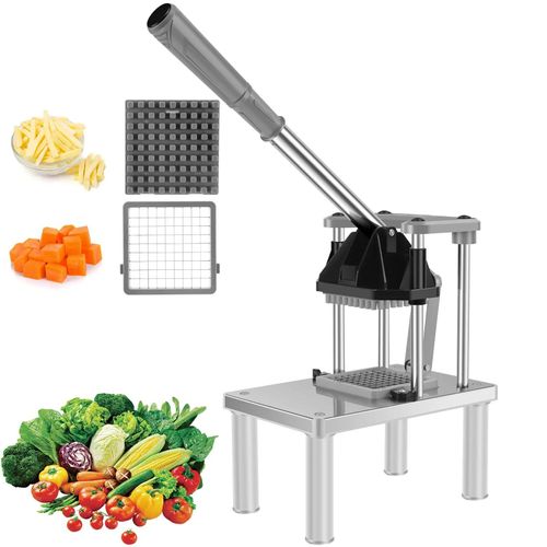 Coupe Frites Coupe Légumes Multifonction Hachoir Manuel En Inox Trancheuse Pomme De Terre
