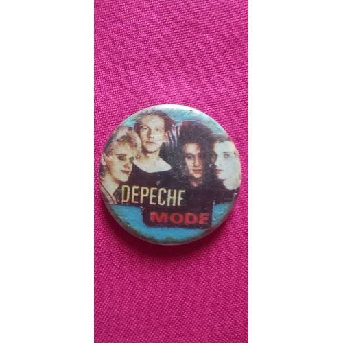 Badge. Dépêche Mode. Années 80