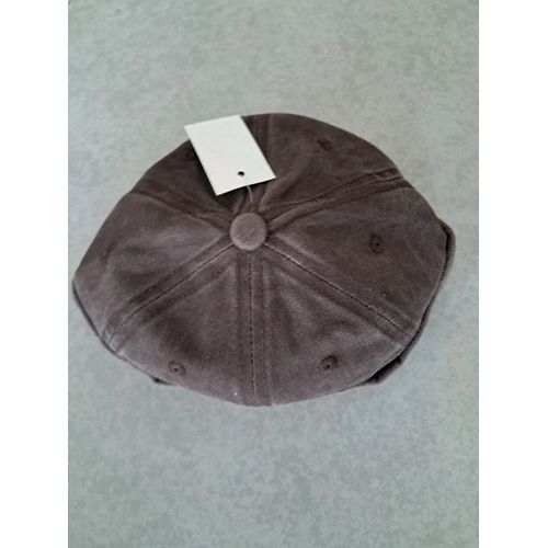 Bonnet Casquette Mixte Velours Marron