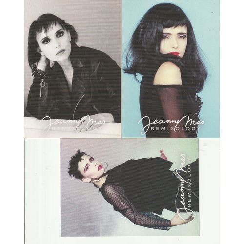 Lot De 3 Cartes Postales Jeanne Mas Remixology 10x15cm