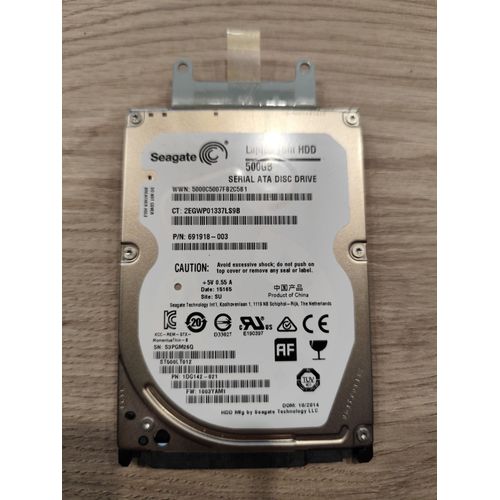 Seagate Laptop Thin HDD 500 Go Sata ST500LT012
