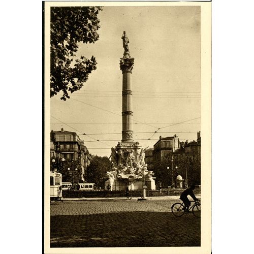 Carte Postale Marseille, La Fontaine Cantini, 1941
