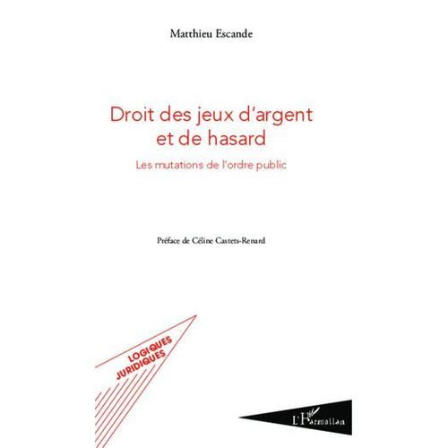 Droit Des Jeux D'argent Et De Hasard