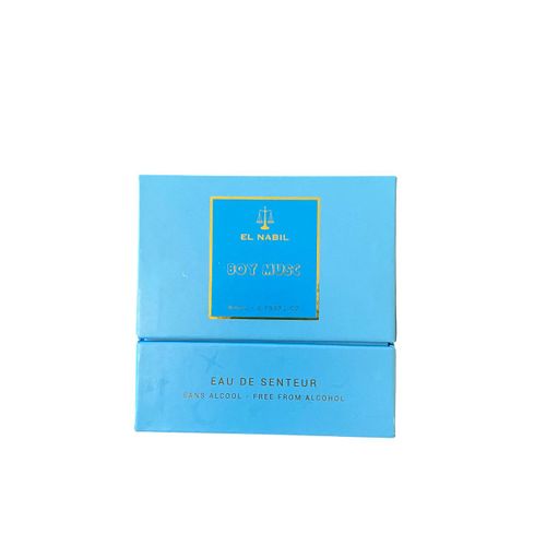 Parfum El Nabil Pour Enfant 80ml Sans Alcool Boy Musc 