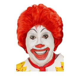 Perruque Rouge Ronald - Widmann - Accessoire De Clown Pour Adulte