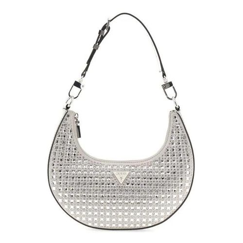 GUESS Sac de soirée argent pour femme - Lua Hobo S 300406