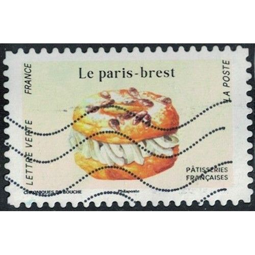 France 2024 Oblitéré Used Pâtisseries Françaises Le Paris Brest