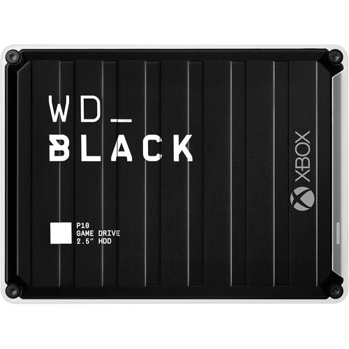 P10 Pour Xbox, 5 To Disque Dur Externe Portable, Des Vitesses Allant Jusqu'À 130 Mo/S, Avec Une Abonnement D'Un Mois Au Xbox Game Pass, Noir Et Blanc[X65]
