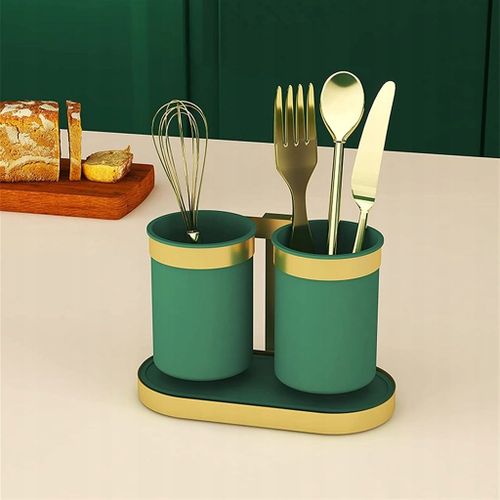 Porte-Couteaux En Métal Pour Ustensiles De Cuisine