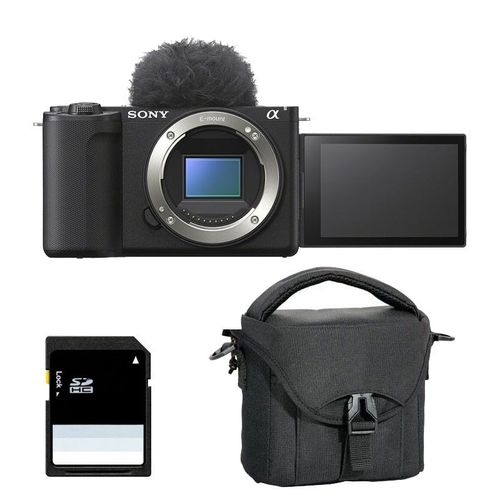 SONY Hybride ALPHA ZV-E10 II NOIR NU + Sac + SD 8 Go