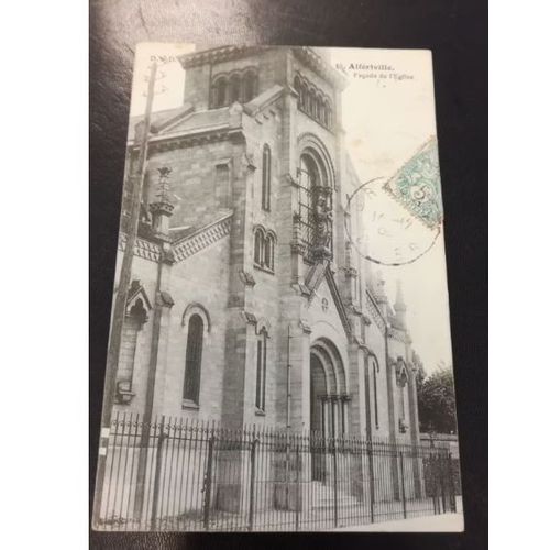 Carte Postale Alfortville Eglise En L'état Sur Les Photos
