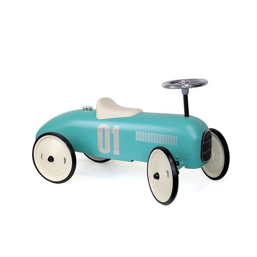 Porteur Voiture Vintage Aqua - Vilac