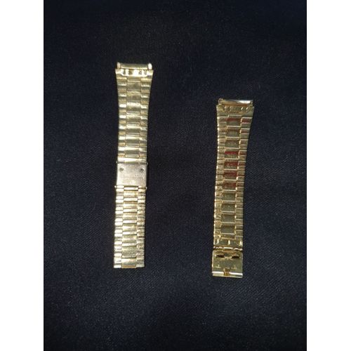 Bracelet Montre Métal Doré