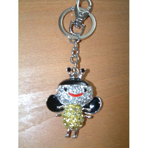 Porte-Clé Ou Bijou De Sac Abeille