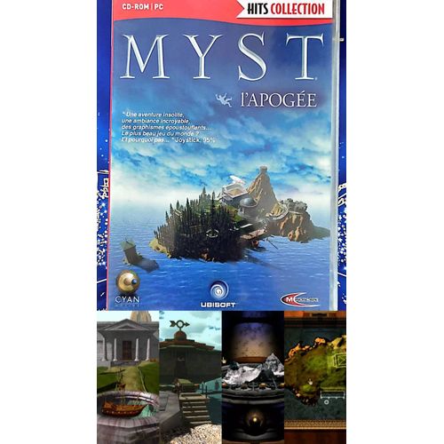 Myst L'apogée - Jeu Pc Cd-Rom - Hits Collection - Vf - Slim/ 48/M3