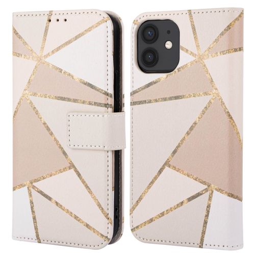Imoshion Étui De Téléphone Portefeuille Design Iphone 12 (Pro) Beige Graphic