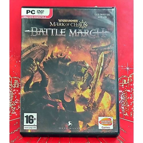 Jeu Warhammer Mark Of Chaos Battle March Pc Dvd-Rom/ 48/M3